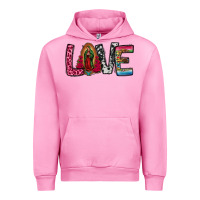 Fuchsia Pink our lady of guadalupe love Urban Hoodie - Jasminsmagicworld