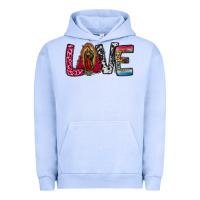 Pigment Grape Ice our lady of guadalupe love Urban Hoodie - Jasminsmagicworld
