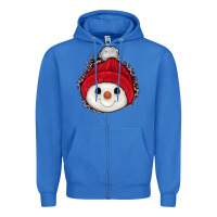 True Royal snowman Zipper Hoodie - JahusDesignShop