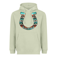 Matcha serape turquoise horseshoe Heavyweight Hoodie - Jasminsmagicworld