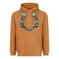 Meerkat serape turquoise horseshoe Heavyweight Hoodie - Jasminsmagicworld