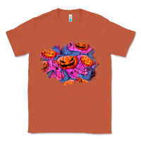 Copper halloween pumpkin patch  4 Classic Tee - BundleAndBundleShop