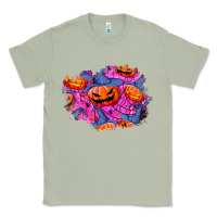 Matcha halloween pumpkin patch  4 Classic Tee - BundleAndBundleShop