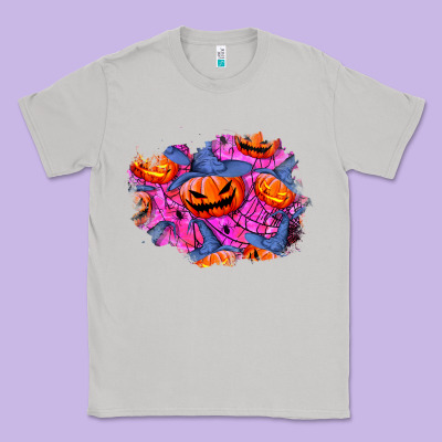 Halloween Pumpkin Patch  4 Classic Tee Designed By Bundleandbundleshop