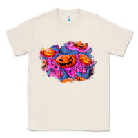 Natural halloween pumpkin patch  4 Classic Tee - BundleAndBundleShop