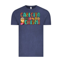 Vintage Denim cafecito y chisme Vintage Tee - Zillion Design Studio