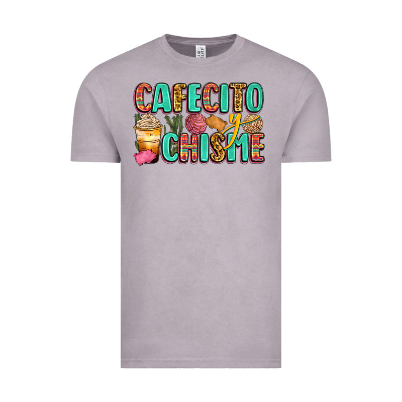 Cafecito Y Chisme Vintage Tee by Zillion Design Studio | Teevron