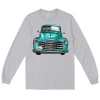 Moon Dust western truck front view Long Sleeve Tee - FaDigitalArtStudio