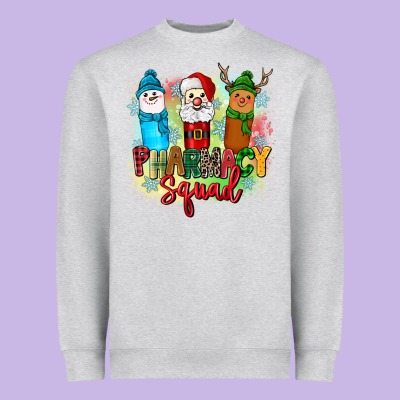 Pharmacy Squad Heavyweight Sweatshirt Designed By Zillion Design Studio