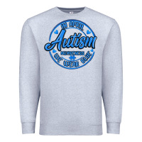 Heather Grey autism awareness Premium Sweatshirt - MaliasSmallBusiness