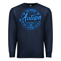 Navy autism awareness Premium Sweatshirt - MaliasSmallBusiness