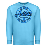 Ocean Blue autism awareness Premium Sweatshirt - MaliasSmallBusiness