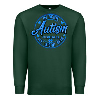 Sports Green autism awareness Premium Sweatshirt - MaliasSmallBusiness