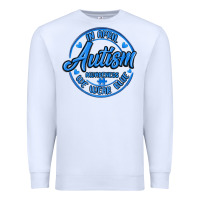White autism awareness Premium Sweatshirt - MaliasSmallBusiness
