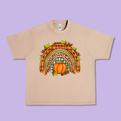 Fall Rainbow Urban Heavy Tee Designed By Zillion Design Studio