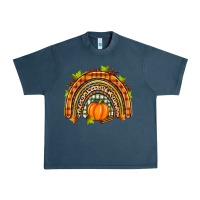 Midnight Navy fall rainbow Urban Heavy Tee - Zillion Design Studio