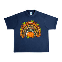 Navy fall rainbow Urban Heavy Tee - Zillion Design Studio