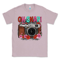 Lilac oh snap rose grey leopard vintage camera Classic Tee - FaDigitalArtStudio