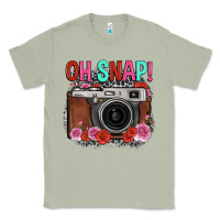 Matcha oh snap rose grey leopard vintage camera Classic Tee - FaDigitalArtStudio