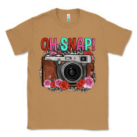 Toasted Coconut oh snap rose grey leopard vintage camera Classic Tee - FaDigitalArtStudio