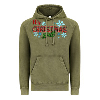 Vintage Olive It's Christmas Y'all Season Winter Vintage Hoodie - RanaPortraitStore