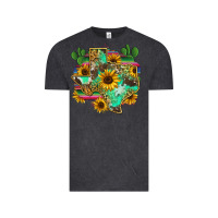 Vintage Black texas map Vintage Tee - Zillion Design Studio