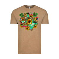 Vintage Coffee texas map Vintage Tee - Zillion Design Studio