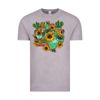 Vintage Zinc texas map Vintage Tee - Zillion Design Studio