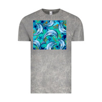 Cloud Rock dolphin tumbler Vintage Tee - BarkalooDesign