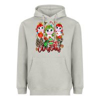 Moon Dust Merry Christmas unicorns Heavyweight Hoodie - NancyCooperArtShop
