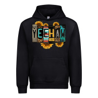 Black yeehaw license plate letters Urban Hoodie - Jasminsmagicworld