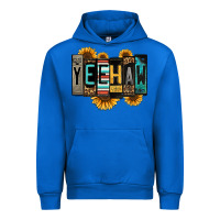 Cobalt yeehaw license plate letters Urban Hoodie - Jasminsmagicworld