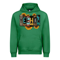 Emerald yeehaw license plate letters Urban Hoodie - Jasminsmagicworld