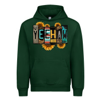Forest Green yeehaw license plate letters Urban Hoodie - Jasminsmagicworld