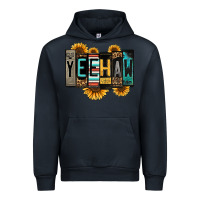 Navy yeehaw license plate letters Urban Hoodie - Jasminsmagicworld