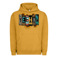 Pigment Peanut Butter yeehaw license plate letters Urban Hoodie - Jasminsmagicworld