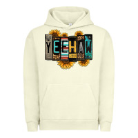 Pigment Pistachio yeehaw license plate letters Urban Hoodie - Jasminsmagicworld