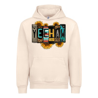Sandshell yeehaw license plate letters Urban Hoodie - Jasminsmagicworld