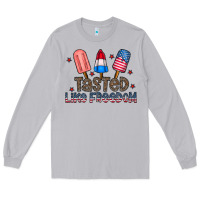 Moon Dust tasted like freedom Long Sleeve Tee - CowhideDigitalArt