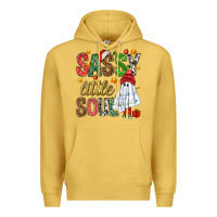 Antique Gold Sassy litte soul Premium Hoodie - NancyCooperArtShop