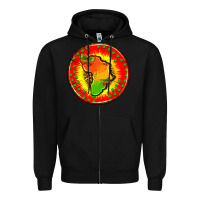 Black juneteenth  coasters Zipper Hoodie - AdoDesignShop
