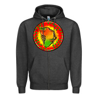 Charcoal Heather juneteenth  coasters Zipper Hoodie - AdoDesignShop