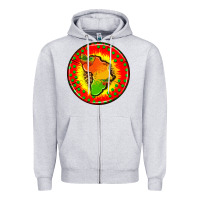 Heather Grey juneteenth  coasters Zipper Hoodie - AdoDesignShop