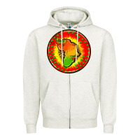 Oatmeal Heather juneteenth  coasters Zipper Hoodie - AdoDesignShop