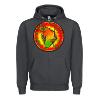 Smoke juneteenth  coasters Zipper Hoodie - AdoDesignShop
