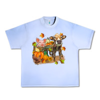 Grape Ice fall farm animals Urban Heavy Tee - Zillion Design Studio