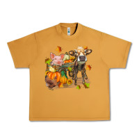 Peanut Butter fall farm animals Urban Heavy Tee - Zillion Design Studio