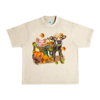 Sandshell fall farm animals Urban Heavy Tee - Zillion Design Studio