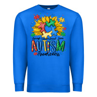 True Royal accept understand love awareness Premium Sweatshirt - MaliasSmallBusiness