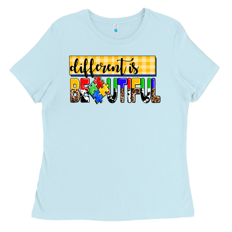 Different Is Beautiful Ladies Tee by AdoDesignShop | Teevron